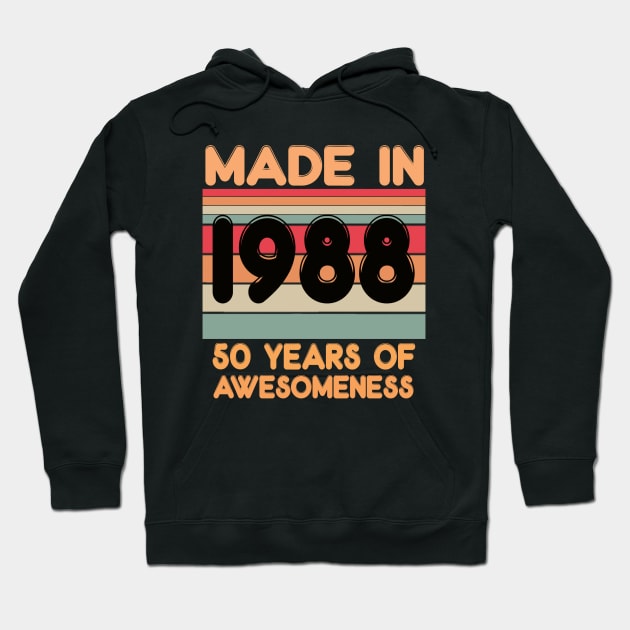 Made In 1988 Hoodie by kiwodesign